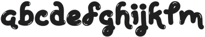 BANDOW Regular otf (400) Font LOWERCASE