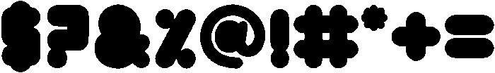 BAQRounded otf (400) Font OTHER CHARS