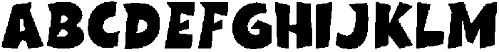 BASEWYZ Regular otf (400) Font UPPERCASE