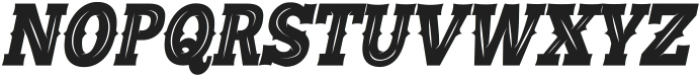 BATTLE ROAD VENTAGE Italic ttf (400) Font LOWERCASE