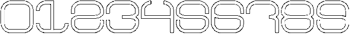 BAVARIA-Hollow otf (400) Font OTHER CHARS