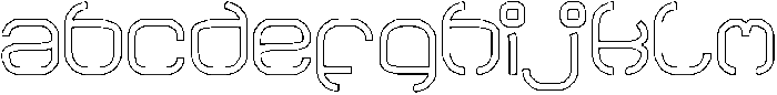 BAVARIA-Hollow otf (400) FONT
