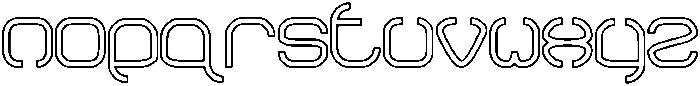 BAVARIA-Line ttf (400) Font LOWERCASE