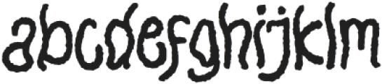 Babayo Regular otf (400) Font LOWERCASE