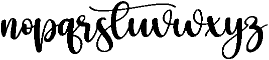 Babe Regular otf (400) Font LOWERCASE