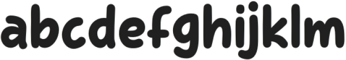 BabishFace-Regular otf (400) Font LOWERCASE