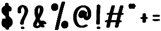 Baby Animal Regular otf (400) Font OTHER CHARS