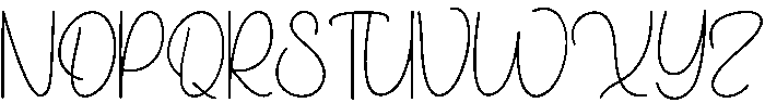 Baby Antoinela Regular otf (400) Font UPPERCASE