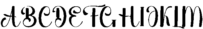 Baby Beauty Regular otf (400) Font UPPERCASE