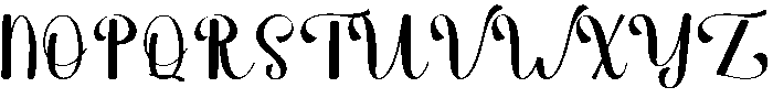 Baby Beauty Regular otf (400) Font UPPERCASE