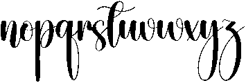 Baby Birthday Regular otf (400) Font LOWERCASE