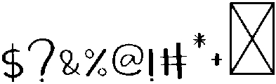 Baby Boho Regular otf (400) Font OTHER CHARS