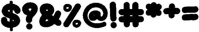 Baby Boho Regular otf (400) Font OTHER CHARS