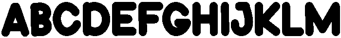 Baby Boho Regular otf (400) Font UPPERCASE
