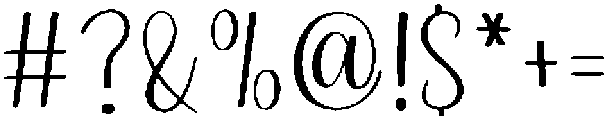 Baby Boho Regular otf (400) Font OTHER CHARS