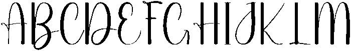 Baby Boho Regular otf (400) Font UPPERCASE