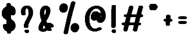 Baby Boy Regular otf (400) Font OTHER CHARS