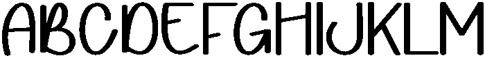 Baby Bunny Regular otf (400) Font UPPERCASE