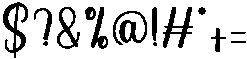 Baby Butterfly Regular otf (400) Font OTHER CHARS