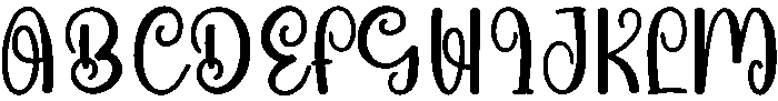 Baby Butterfly Regular otf (400) Font UPPERCASE