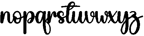 Baby Butterfly Regular otf (400) Font LOWERCASE