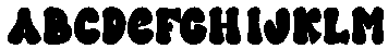 Baby Calm Regular otf (400) Font UPPERCASE