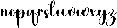 Baby Child Regular otf (400) Font LOWERCASE
