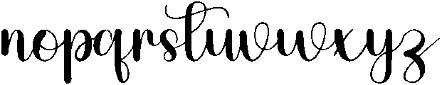 Baby Cute Regular otf (400) Font LOWERCASE