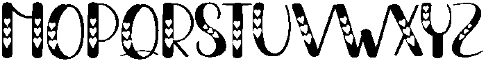 Baby Cute Regular otf (400) Font LOWERCASE