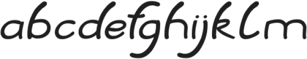 Baby Cuttie otf (400) Font LOWERCASE