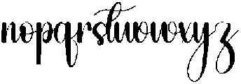 Baby Darling Regular otf (400) Font LOWERCASE