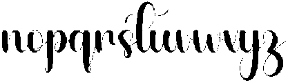 Baby Design Regular otf (400) Font LOWERCASE