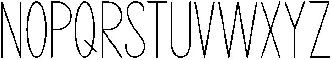 Baby Dino Regular otf (400) Font UPPERCASE