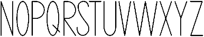 Baby Dino Regular otf (400) Font LOWERCASE