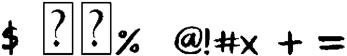 Baby Fox Regular ttf (400) Font OTHER CHARS