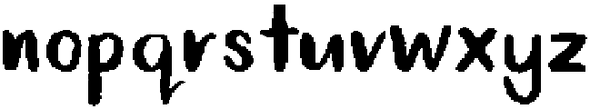 Baby Fox Regular ttf (400) Font UPPERCASE