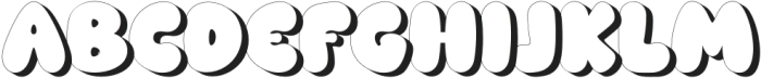 Baby Gemoy Shadow otf (400) Font LOWERCASE