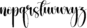 Baby Girl Regular otf (400) Font LOWERCASE