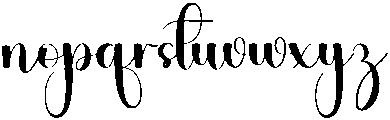Baby Girl Regular otf (400) Font LOWERCASE