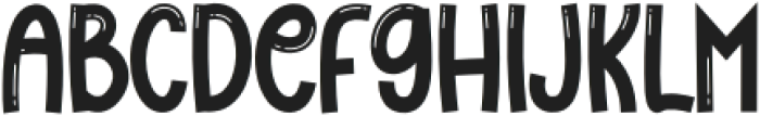 Baby Girly Regular otf (400) Font UPPERCASE