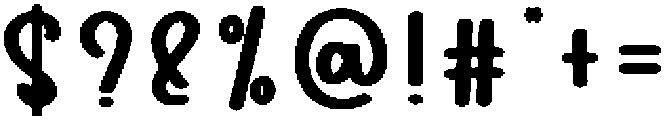 Baby Home Regular otf (400) Font OTHER CHARS