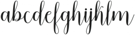 Baby Hosthin Regular otf (100) Font LOWERCASE