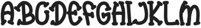 Baby Kidson Regular otf (400) Font UPPERCASE
