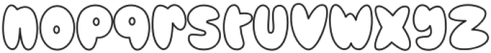 Baby Kind Outline otf (400) Font LOWERCASE