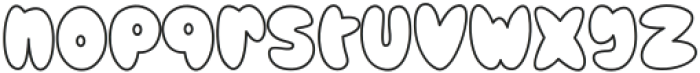 Baby Kind Outline ttf (400) Font LOWERCASE