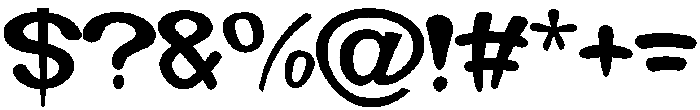 Baby Love Regular otf (400) Font OTHER CHARS