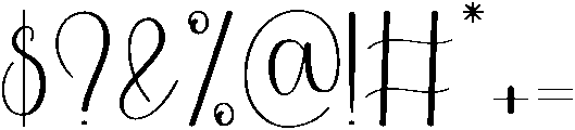Baby Lovely Regular otf (400) Font OTHER CHARS