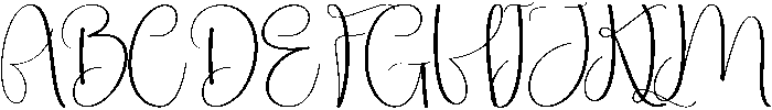 Baby Lovely Regular otf (400) Font UPPERCASE