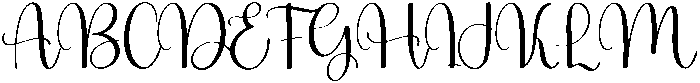 Baby Magnolia Regular otf (400) Font UPPERCASE