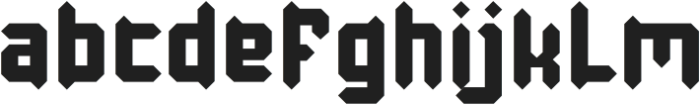 Baby Metal Bold otf (700) Font LOWERCASE